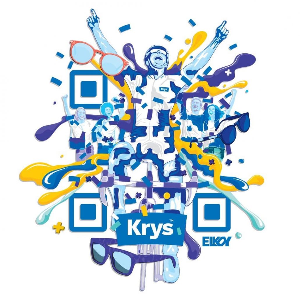 QR Code Art Krys